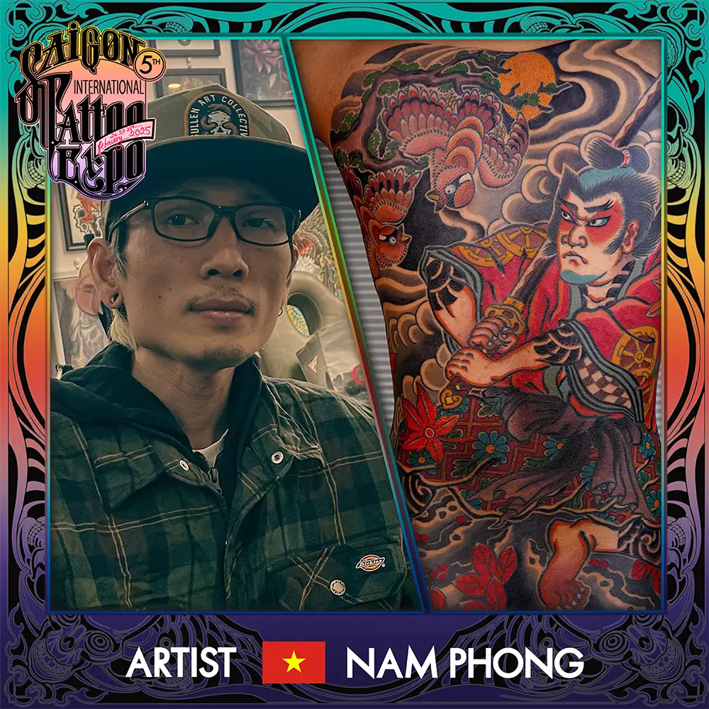 Saigon Tattoo Expo #5 26 February 2025